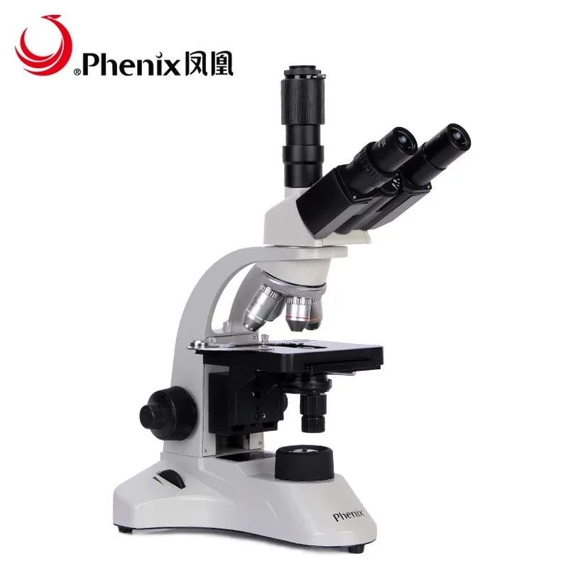 Phenix PH50-3A43L-A USB Биологический микроскоп 5MP цифровая камера 40X-1600X бинокулярный
