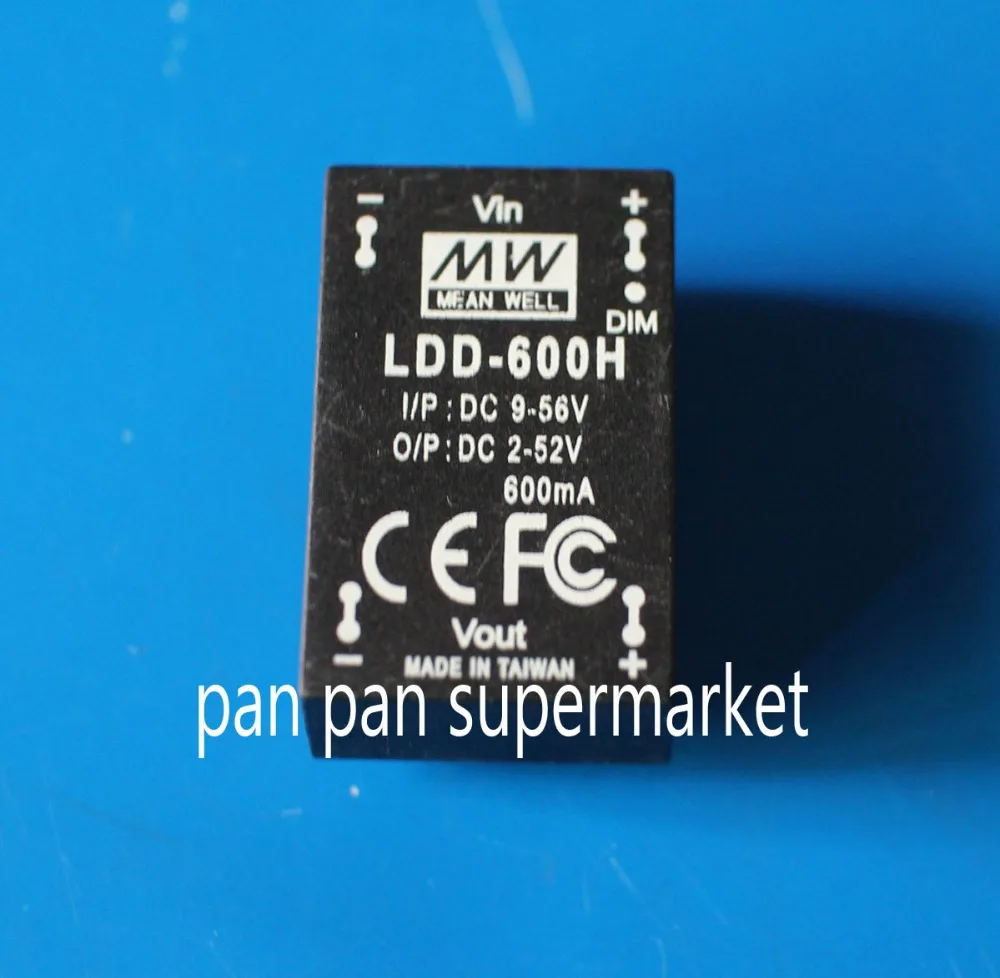 Светодиодный понижающий драйвер Meanwell LDD 350H 500H 600H 700H 1000H DC постоянного тока|meanwell