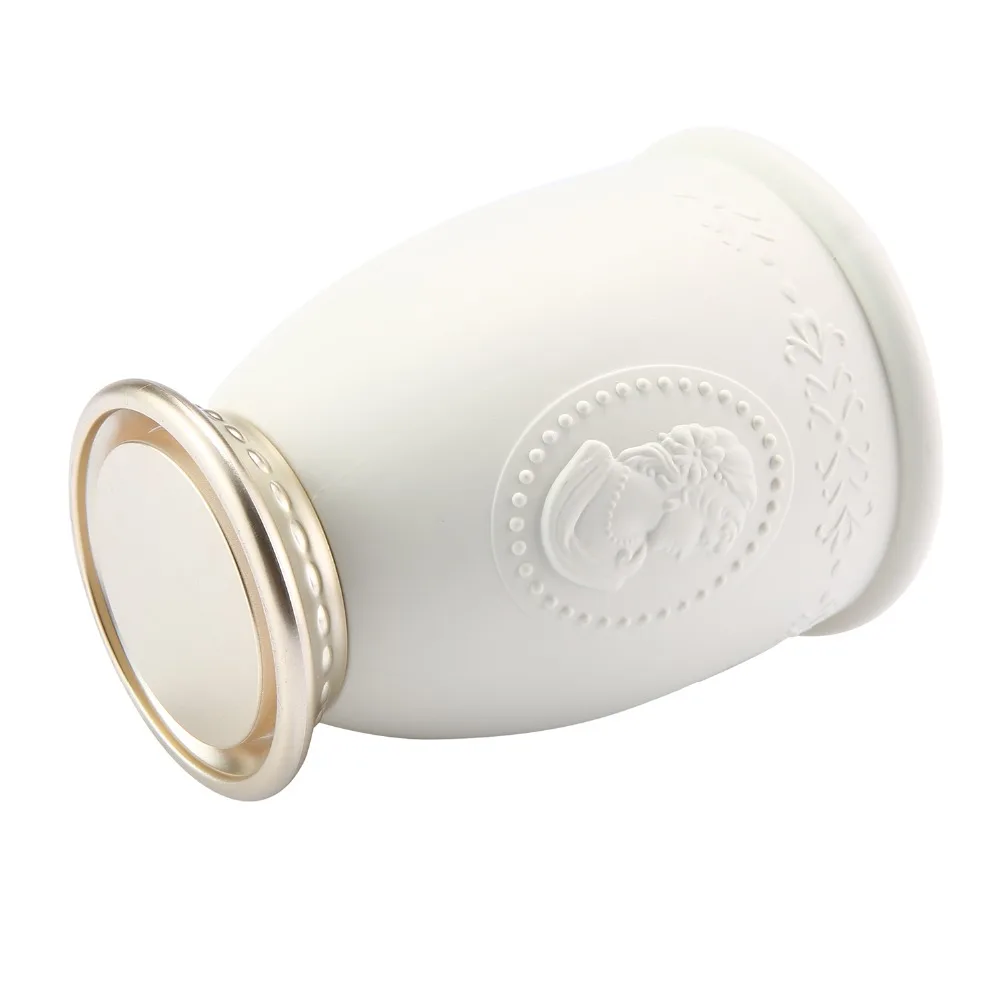 Высококачественный величественный рельеф бочонок для макияжных