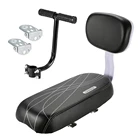 Велосипедное седло для ребенка, заднее сиденье с подлокотником и ручкой для подножки, педаль, велосипедные аксессуары, детали