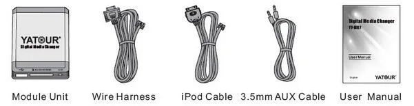 Зарядное устройство Yatour YTM07 с USB SD AUX Bluetooth ipod/iphone для Fiat Sedici/Suzuki/Opel Agila 14 контактный