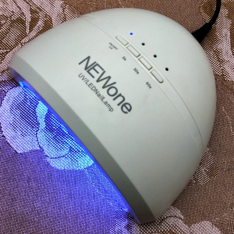 Новый 48 Вт УФ лампа Сухая быстро маникюрная для ногтей Гель лак отверждающий свет