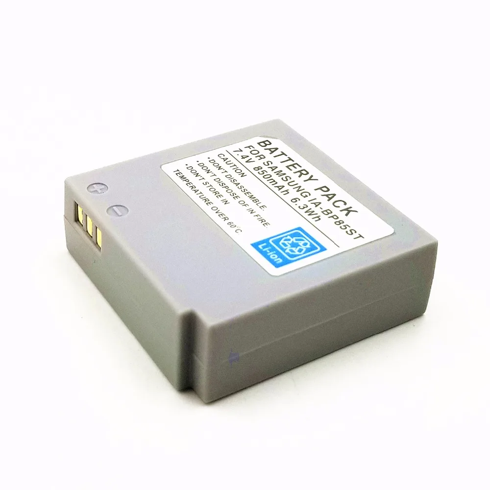 Whcyonline 850 мА/ч, IA-BP85ST IA BP85ST IABP85ST цифровой Камера Батарея для samsung VP-10AH VP-MX10AU SC-HMX10 SC-MX10A SC-MX20L