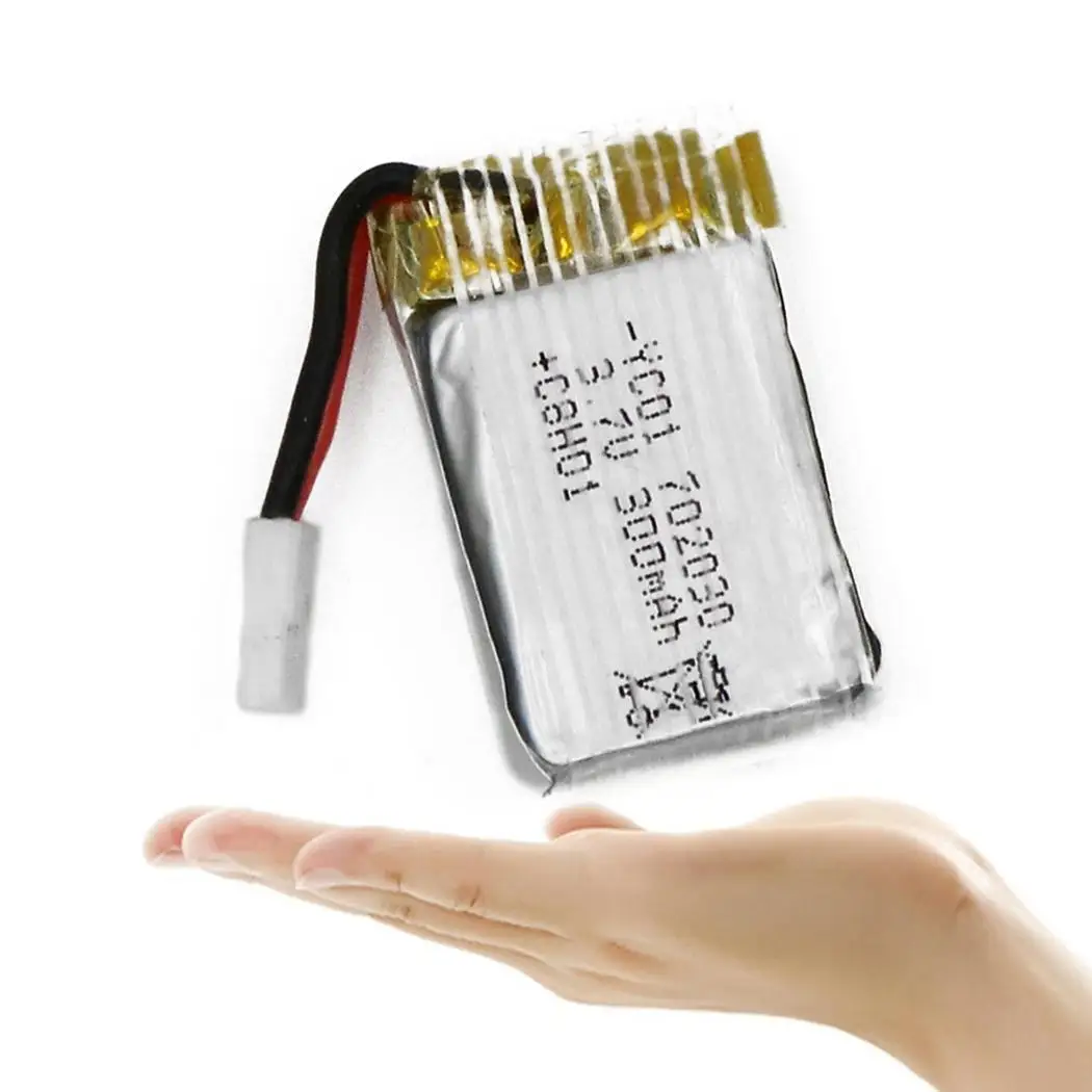 3 7 V 300 mAh перезаряжаемая батарея низкого сопротивления да для Global Drone GW66 как