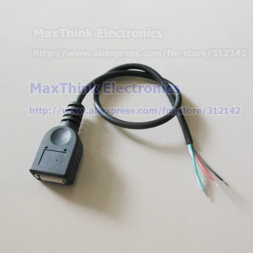 USB розетка адаптер для передачи данных jcak кабель 4Pin пайка сделай сам 30 шт