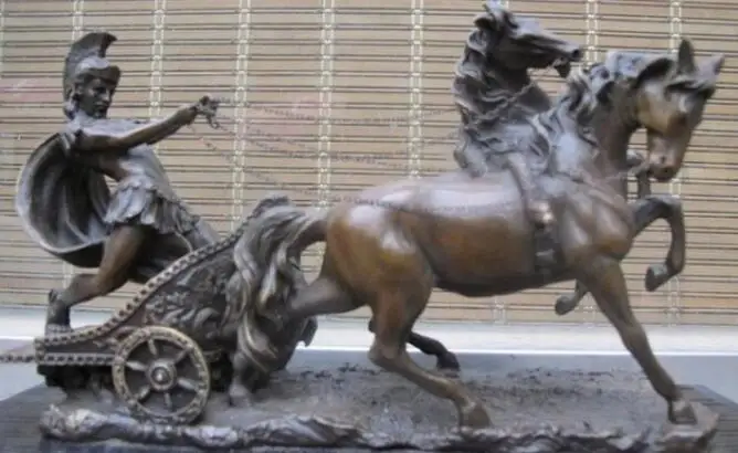Статуя верховой езды Из бронзового мрамора в Римской стиле|statue roman|statue marblestatue bronze