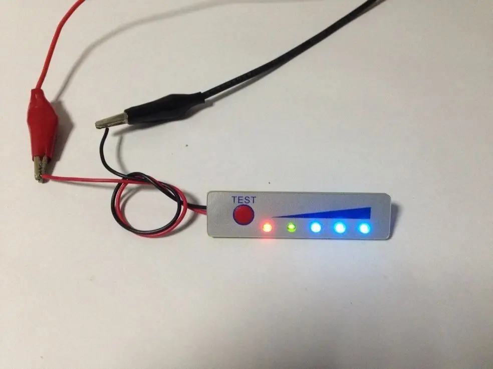 12 В литиевая батарея тестер емкости дисплей панель электрическая мощность