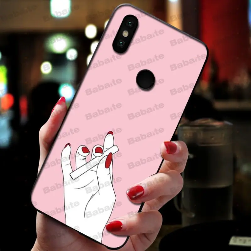 Силиконовый чехол для телефона Babaite Best Friend Girlfriend Boyfriend Shopping girl xiaomi mi 8se mi8lite note2 note3