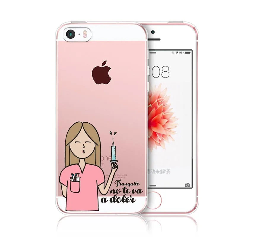 Испания милый мультфильм медицина медсестры доктор дантист Мягкий Силиконовый