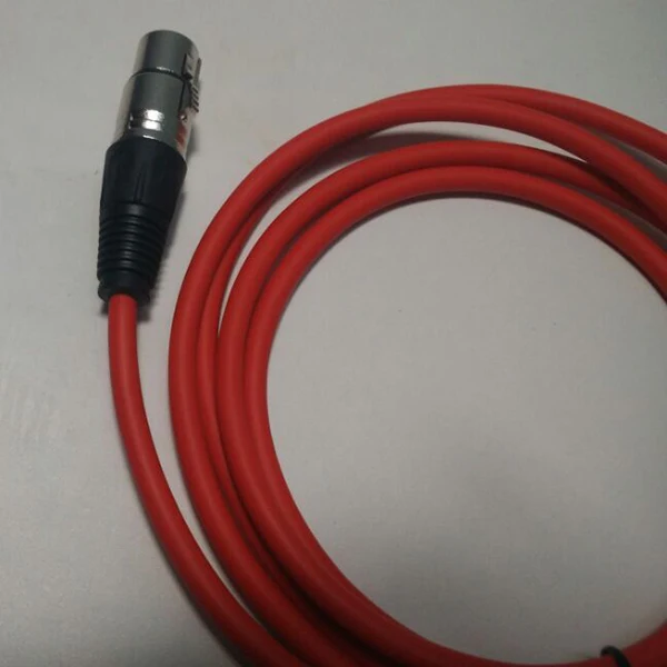 HLBY 3 Pin XLR микрофонный кабель для усилителя|Детали и аксессуары электрических