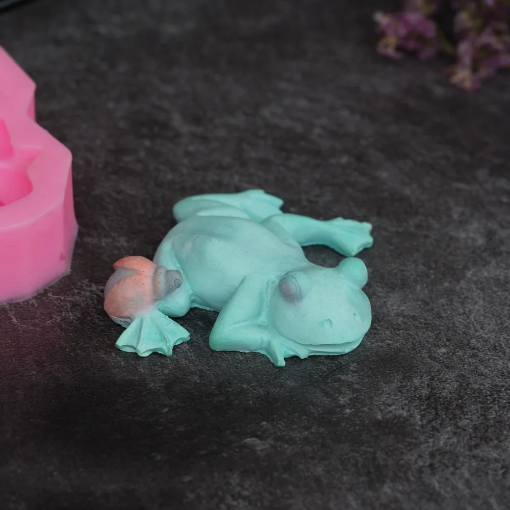 Силиконовая форма в форме лягушки 3D вставки искусственные формы для шоколадной