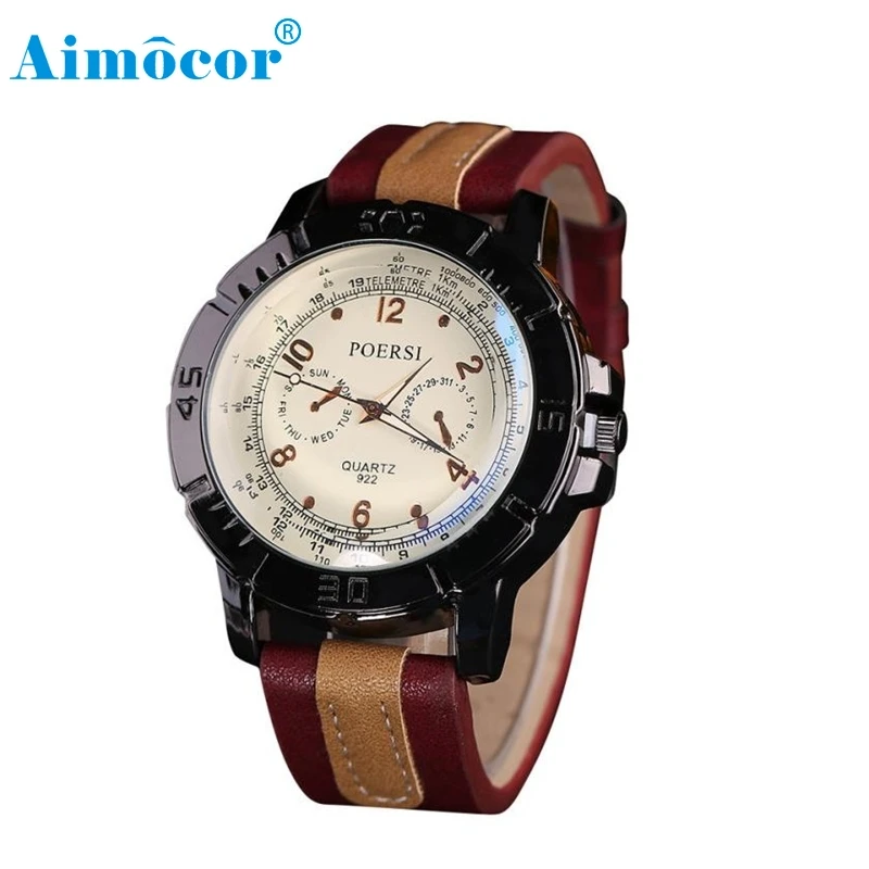 2017 новые дизайнерские Роскошные мужские часы Аналоговые Кварцевые Спортивные