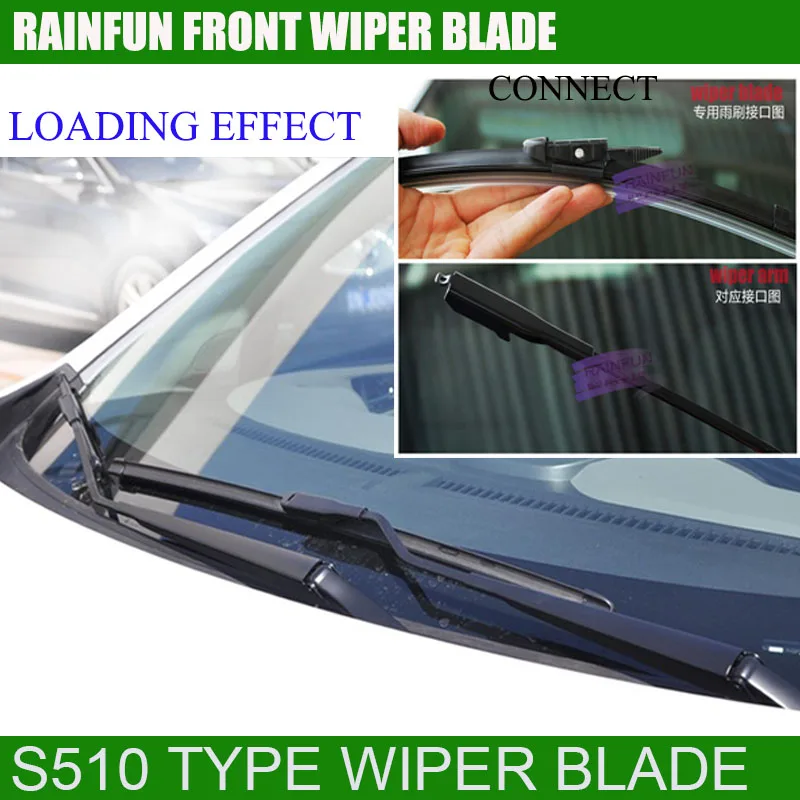 Щетка стеклоочистителя RAINFUN для нового Chevrolet AVEO(11 ) 2 шт./лот|wiper blade|car wiper bladewindshield |