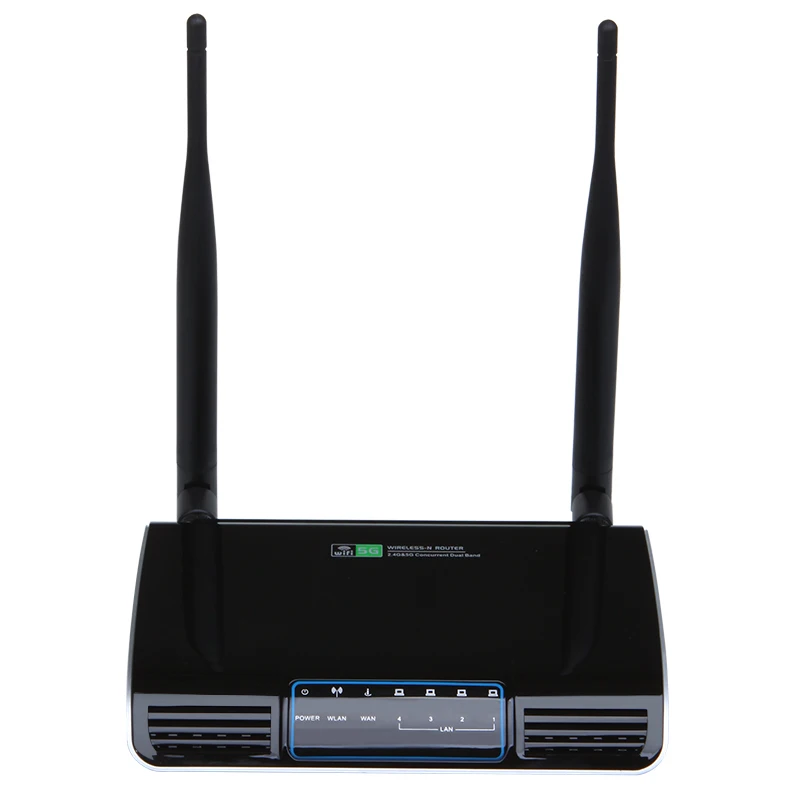 С 4 портовый коммутатор LAN 2.4 ГГц и 5 одновременно двухдиапазонный беспроводной Wifi