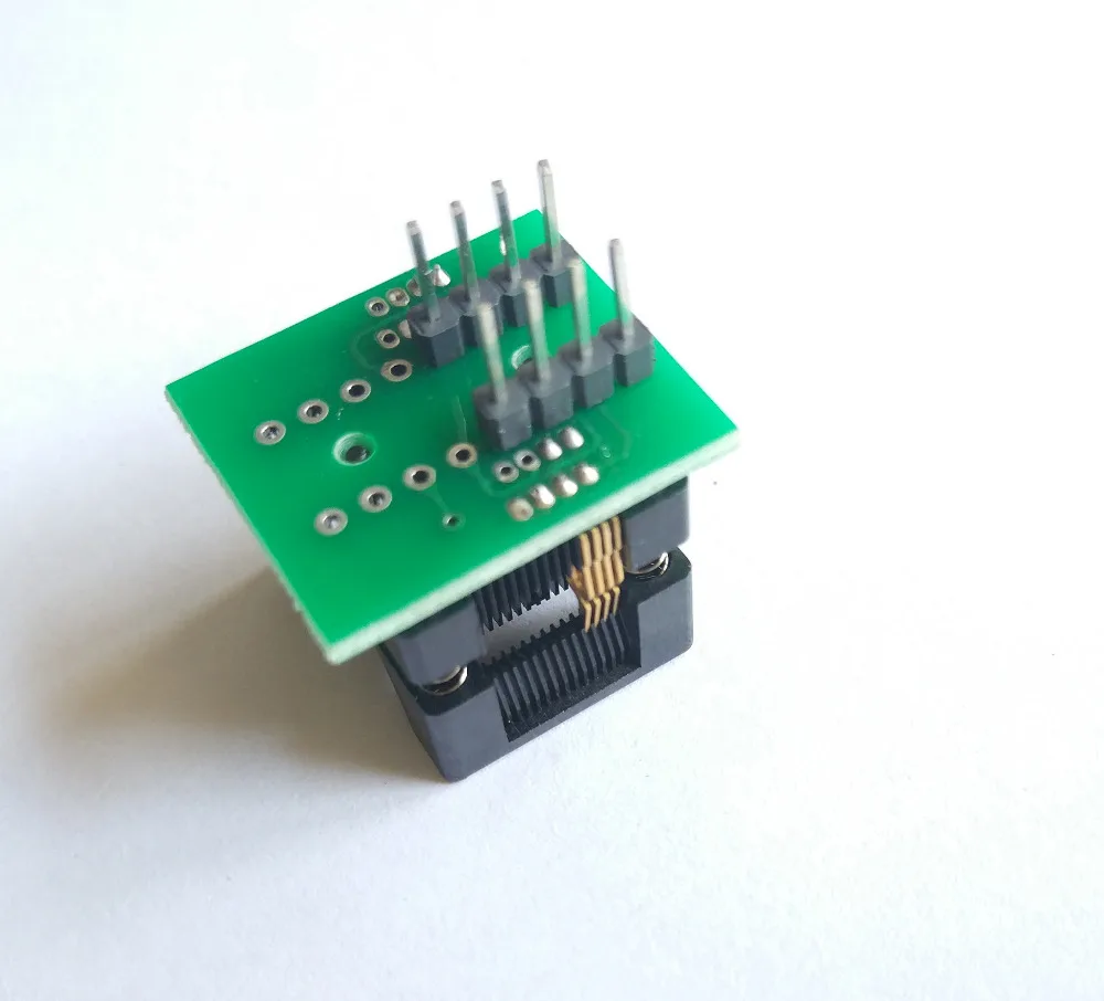Программатор TSSOP8 К DIP8 AdapterTL866A TL866CS адаптер IC тестовый разъем шаг 0 65 мм|tssop8 adapter|tssop8