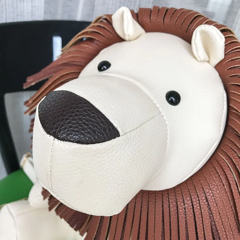 Новый Школьный рюкзак с 3d-изображением льва роскошный ранец для женщин