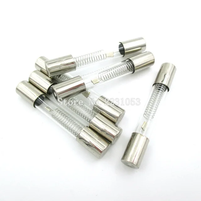 

10PCS 5KV Special Microwave Oven Fuse 6*40mm 0.65A 0.7A 0.75A 0.8A 0.9A Glass Tube Fuse 5000V 700MA 6x40mm High-Pressure Fuse