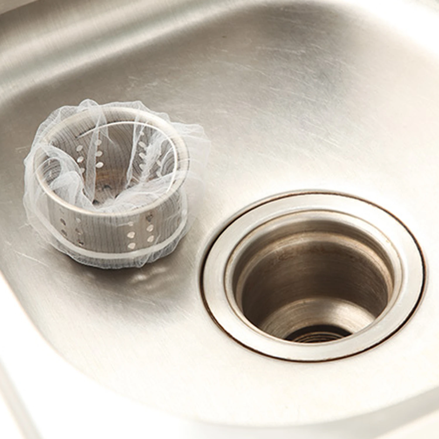 Behogar 100 шт. одноразовые анти от замерзания сливное отверстие фильтр сетчатый