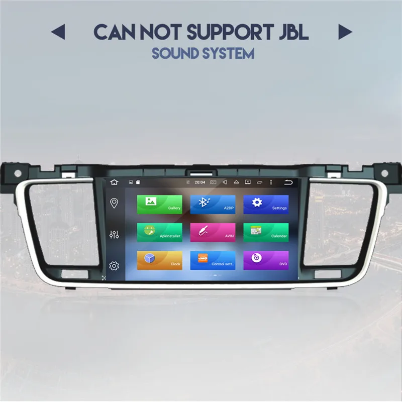 PX6 Android 9 автомобильный dvd-плеер gps-навигация, радио, стерео для PEUGEOT 508 2011+ головное устройство радио магнитофон мультимедийный плеер