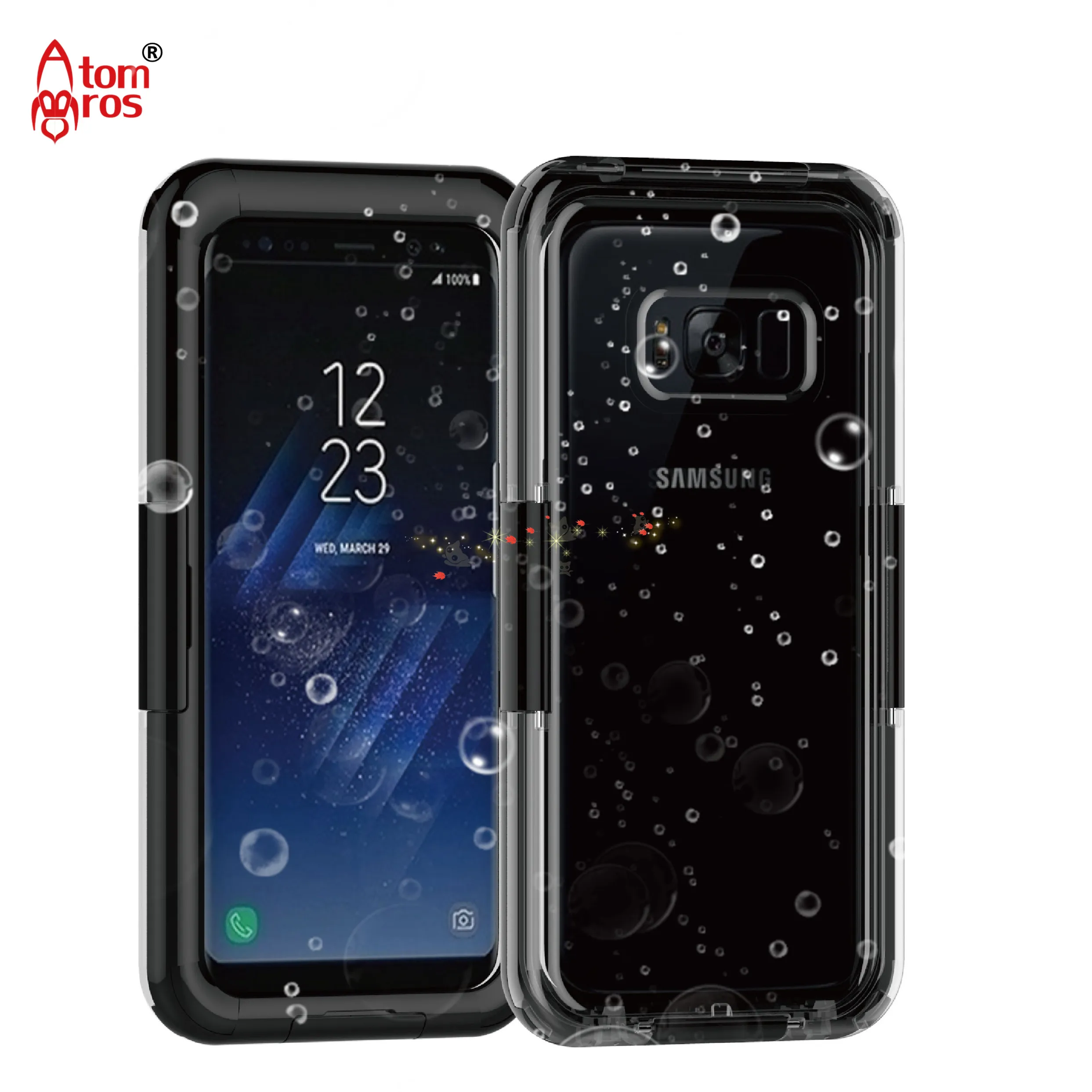 Водонепроницаемый Чехол IP68 100% чехол для Samsung Galaxy S8 / Plus подводный пластиковый