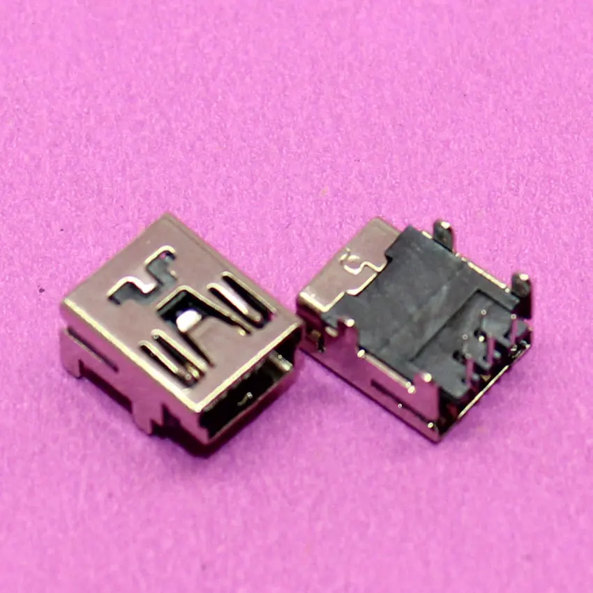 YuXi Новый мини USB B 5 контактов гнездовой разъем 90 градусов стандартный для сварки