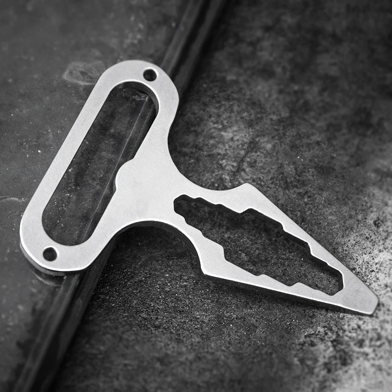 EDC Многофункциональный поясной зажим Открытый выживания самообороны открывалка