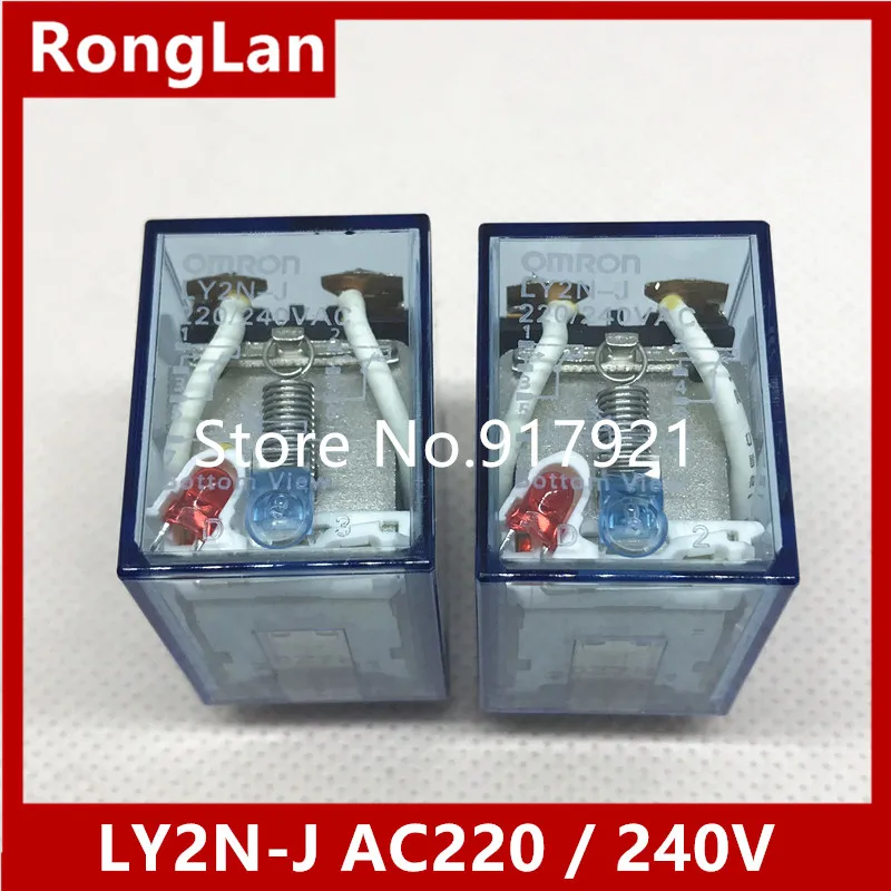 

[ZOB] New original solid state relays LY2N-J LY2NJ DC12V DC24V DC110V --10PCS/LOT