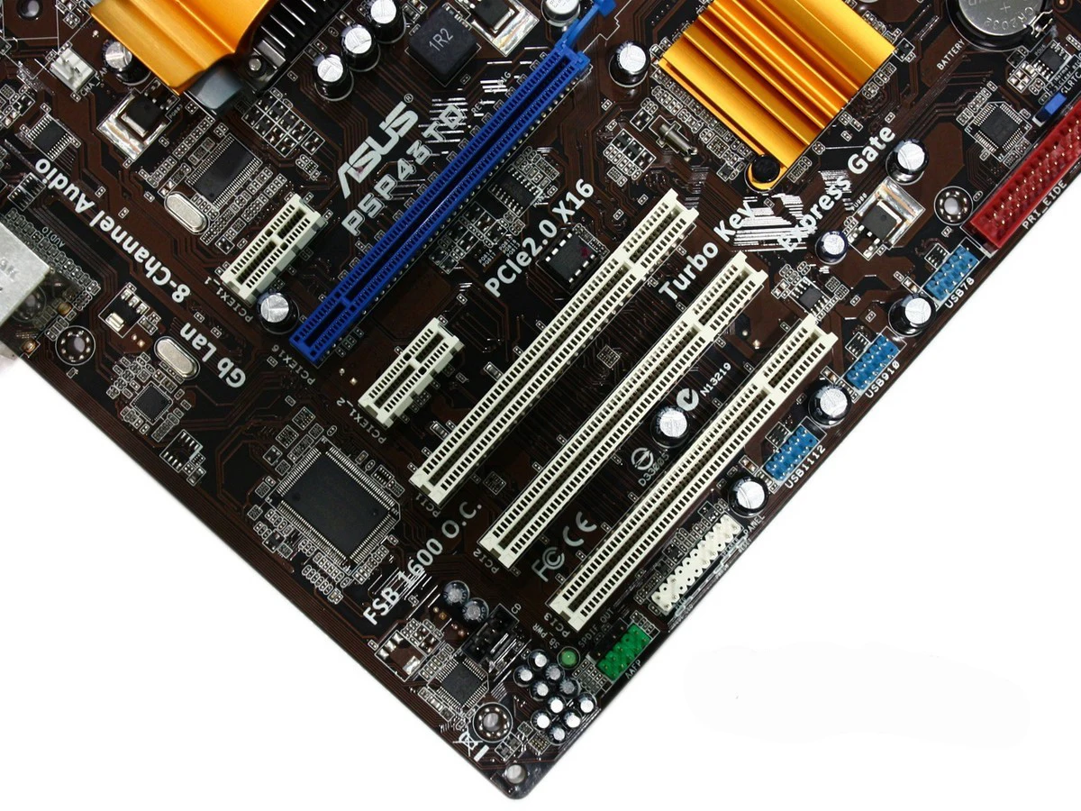 Материнская плата Asus P5P43TD для настольных ПК P43 Socket LGA 775 Q8200 Q8300 DDR3 16G ATX UEFI биос оригинальная б/у материнская плата в продаже
