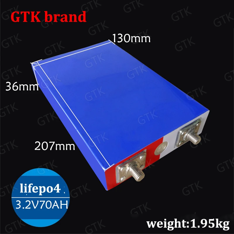 Аккумулятор lifepo4 3 2 в 70а 80А lipo DIY bms 12 В 72 60 солнечная батарея 2500 Вт 48 Электрический