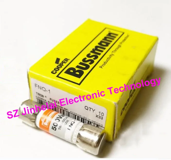 

New and original FNQ-1 Time-delay Supplemental fuses 1A 500V 10*38mm