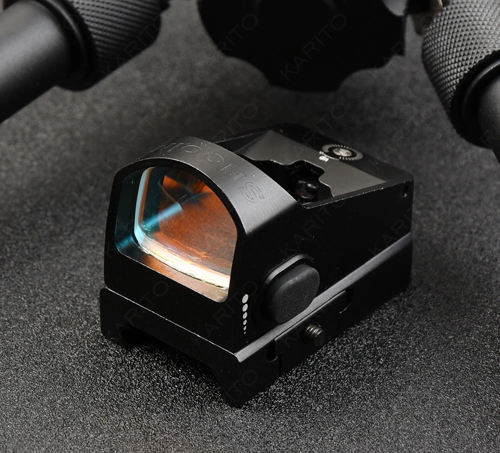Микро Мини 1x red dot прицел с glock база и Пикатинни адаптер противоударный R3245