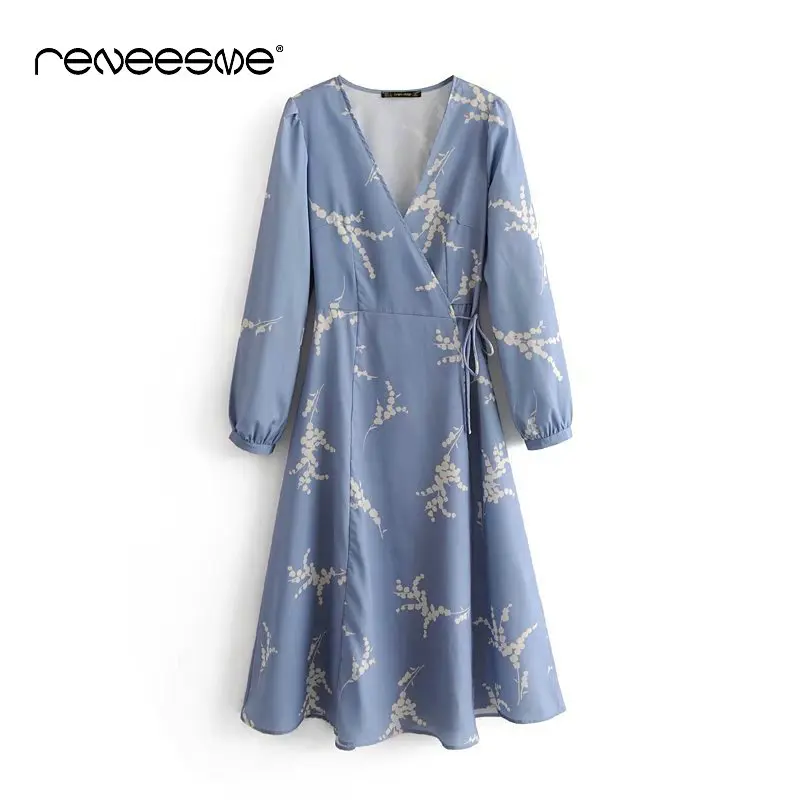 Повседневное весеннее Новое 2019 женское платье с длинным рукавом сексуальное