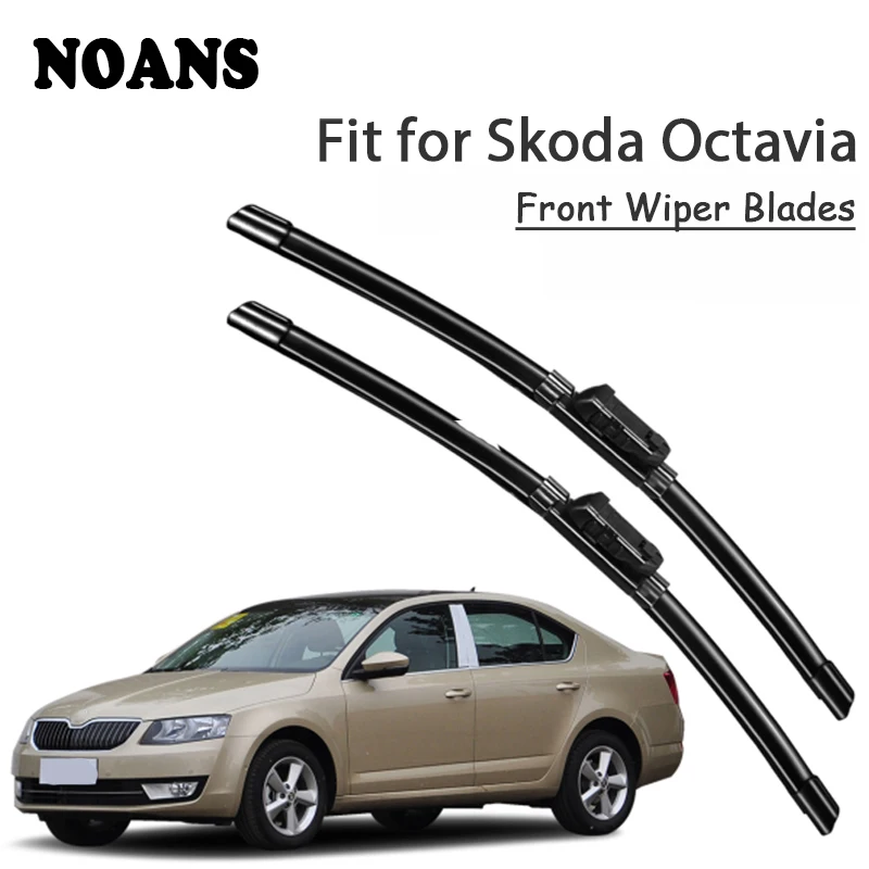 NOANS Автомобильный дизайн, резиновая щетка стеклоочистителя для Skoda Octavia A5 A7 MK2 MK3-2004, автомобильные полоски для очистки лобового стекла, аксессуары