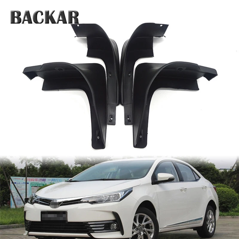 Backar 1 комплект автомобильные передние и задние брызговики для Защитные чехлы