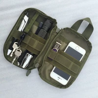 1000d nylon tactical bag outdoor molle military waist fanny pack mobile phone case key mini tools pouch sport bag