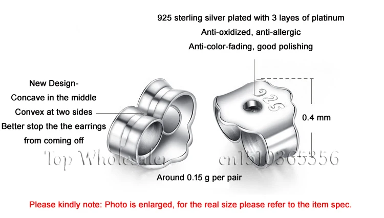 Серьги подвески из 100% серебра 925 пробы с подвеской бабочкой аксессуары логотипом