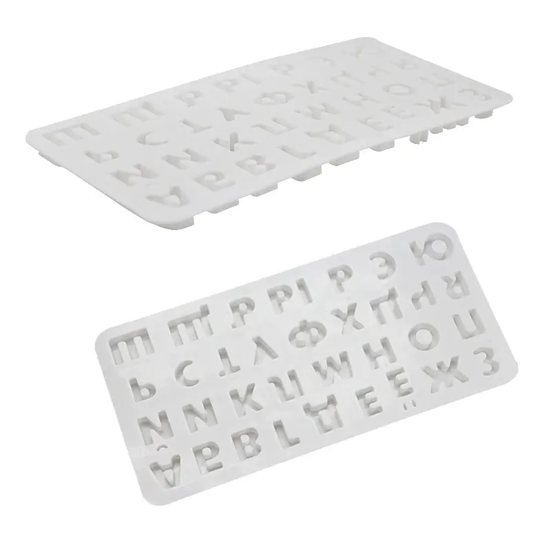Silicone Baking 3D Alphabet Russian Letters Cookie Chocolate Fondant Mold Candy Cake Decorating Sugar Craft Molds Tools | Дом и сад