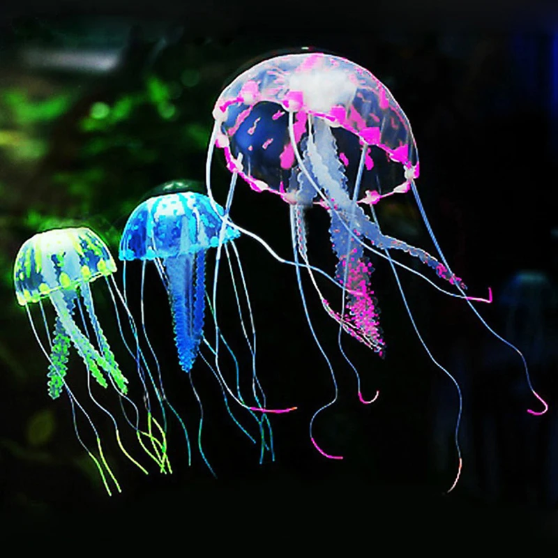 1 шт. декоративная Медуза для аквариума|decorative decorative|decorative home decordecoration fish tank |