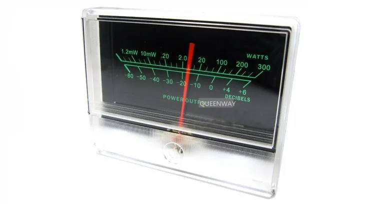 V 025 аудио Мощность усилитель Vu Meter фронтальный дб уровень заголовок с Подсветка