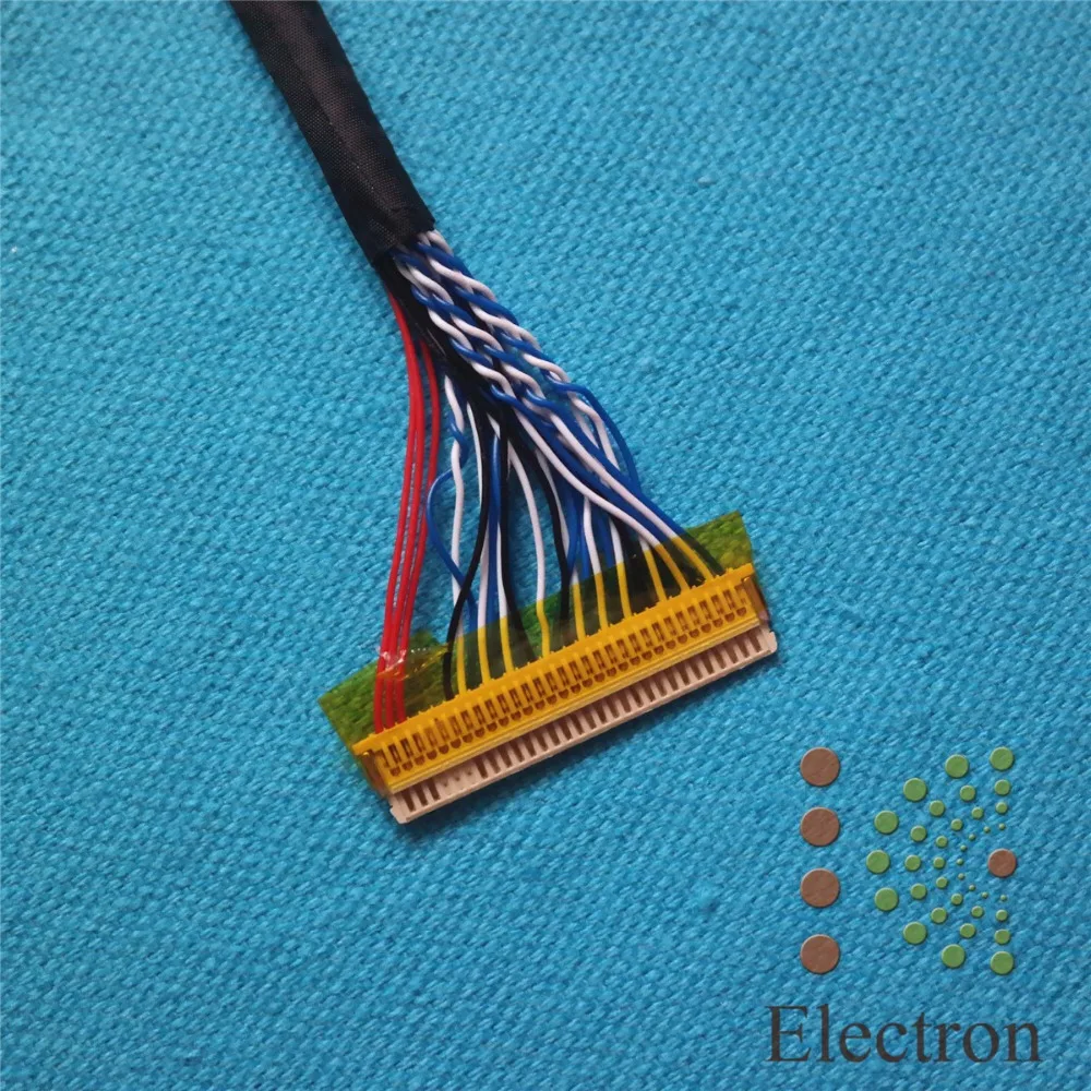 FIX-30-S8 универсальный кабель LVDS 30Pin двойной 8 bit w/ lock для ЖК-контроллера диагональю 17