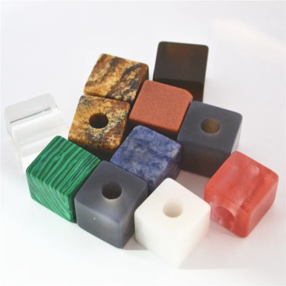 Лидер продаж Новые бусины квадратной формы из натурального камня 16 мм * с большим