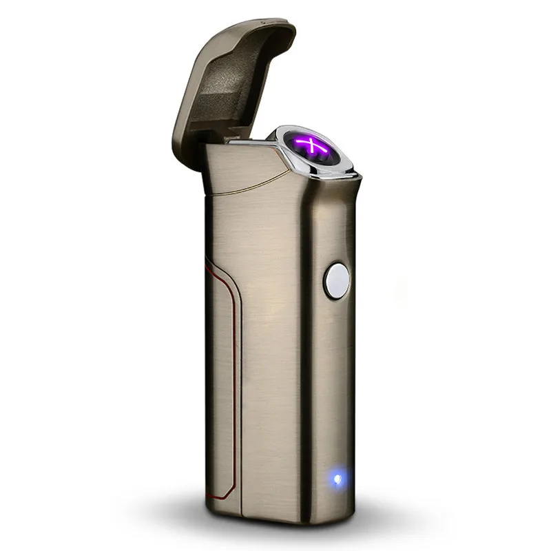 Новейшая usb-зажигалка для зарядки ветрозащитная Электронная зажигалка сигарет