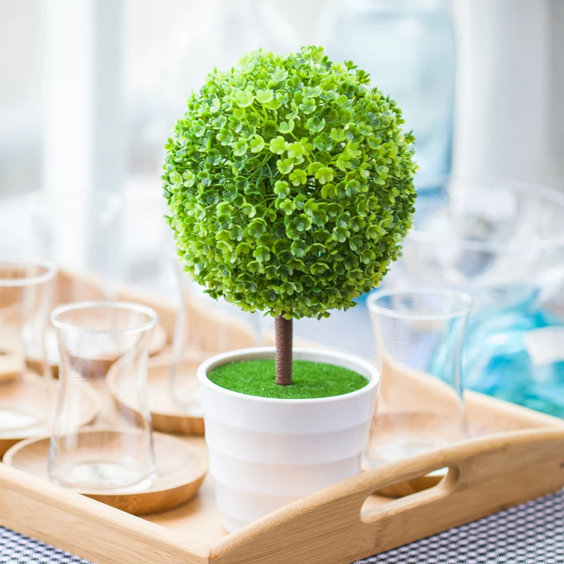 27 см украшение для дома травяной шар симуляция маленькая горшечная настольная