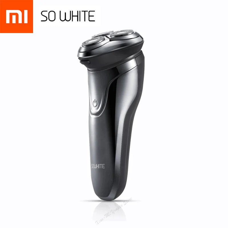 Xiaomi Mijia SO WHITE, беспроводной, 3D, умный, контроль, usb, зарядка, электробритва, защита от блокировки, IPX7, водонепроницаемый, для мужчин, подарок
