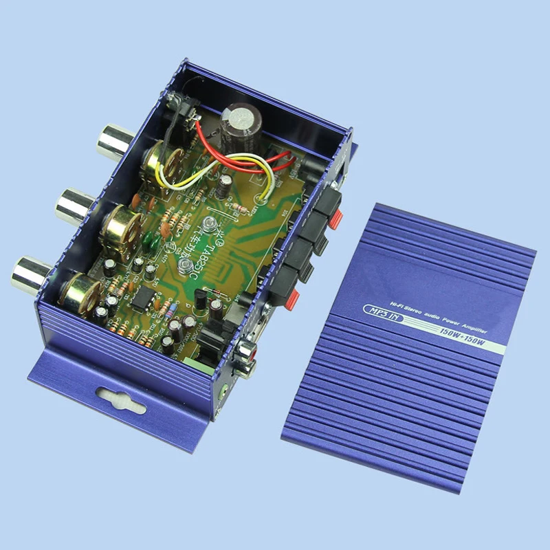 Hx-ta8251a 12 В Hi-Fi 2 канальный цифровой авто стерео аудио плеер автомобиля дома Выход