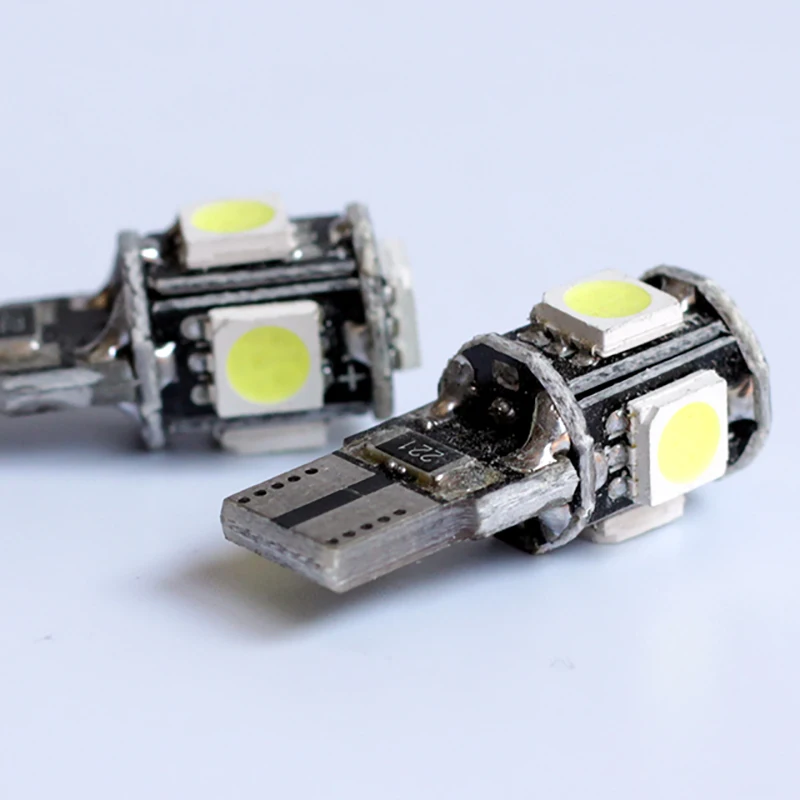4 шт. CANBUS Error Free T10 8 SMD 5630/5730 Автомобильный светодиодный светильник W5W 194 супер яркая