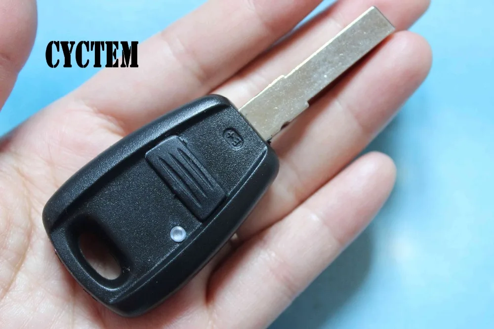 Зазор CYCTEM! Чехол для ключа автомобиля 1 кнопка дистанционного корпус с SIP22 лезвие