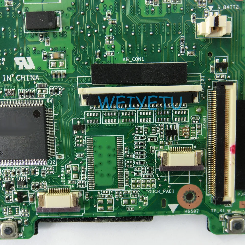 1215B материнская плата с C-50 CPU для Asus EeePC DDR3 Материнская ноутбука Rev 2 0 100%