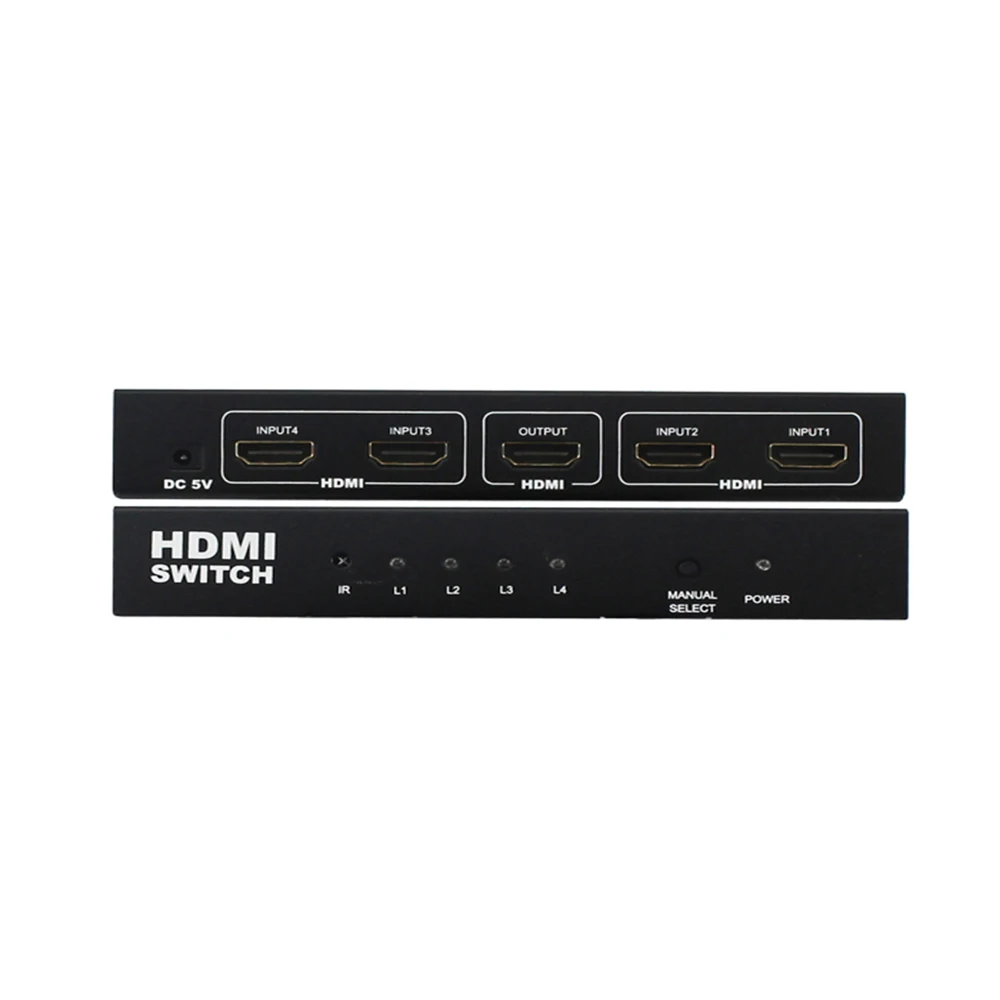 KVM переключатель HDMI 4 в 1 Выход 1080P Svm порта|KVM-переключатели| |