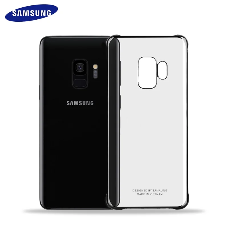 Оригинальный чехол Samsung Galaxy S9 Plus милый Роскошный кожаный 360 дюйма тонкий
